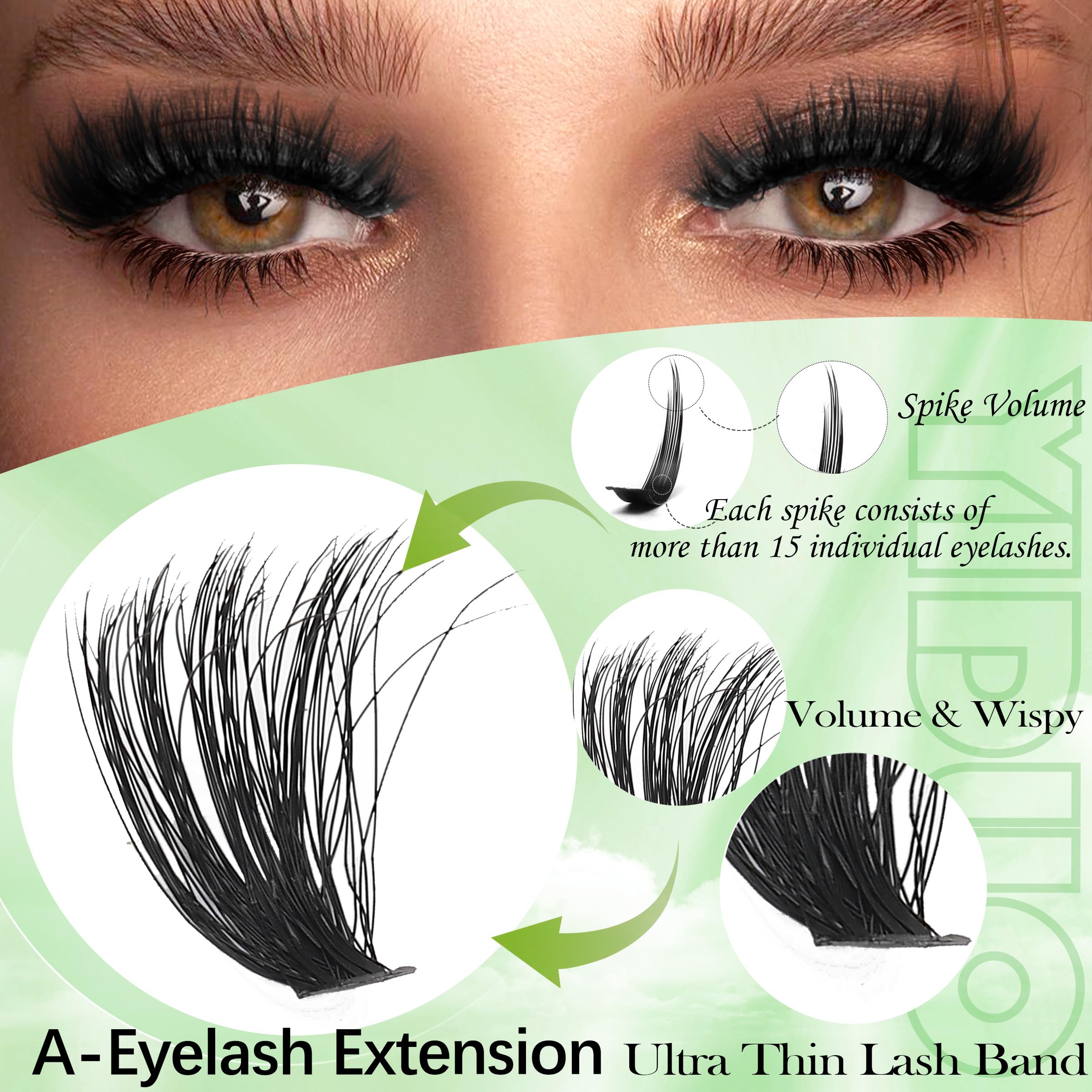 YIDUO lash remover 5ml for easy cleanup after clustering