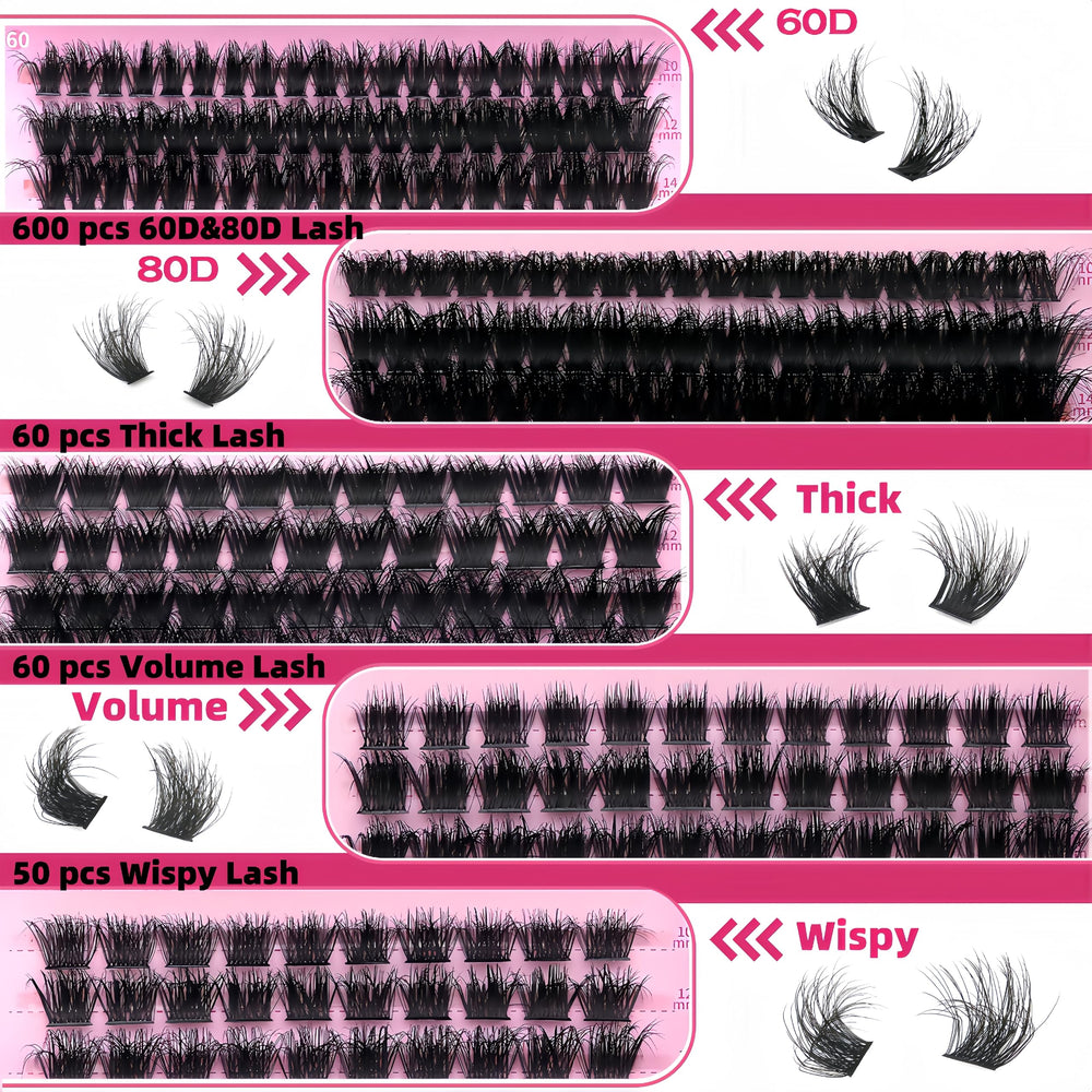 YIDUO C-Curl clusters provide natural lift and wispy texture