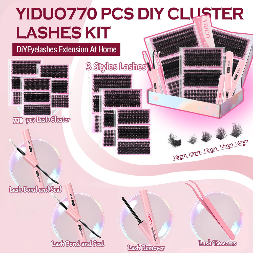 YIDUO wispy clusters close-up highlighting fine, lightweight fibers