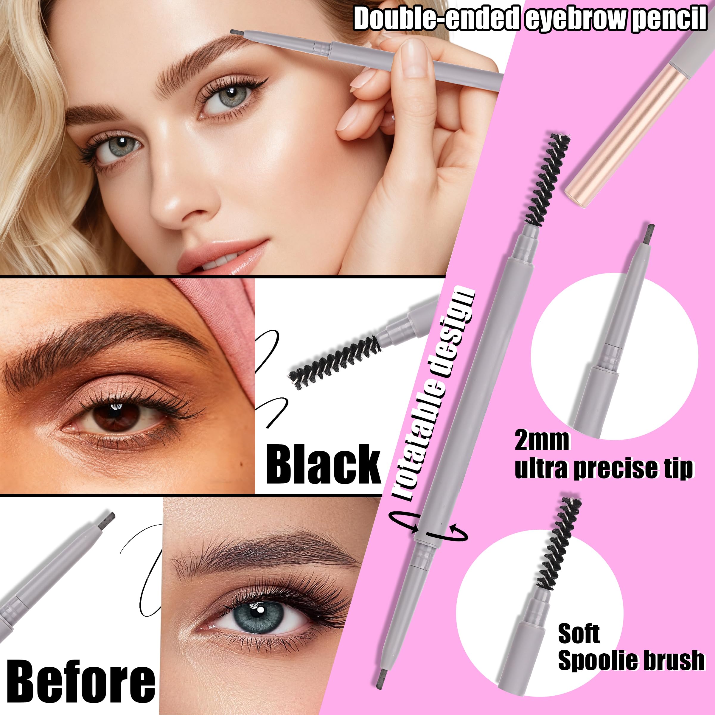 YIDUO 80D/100D lashes provide versatile volume options.