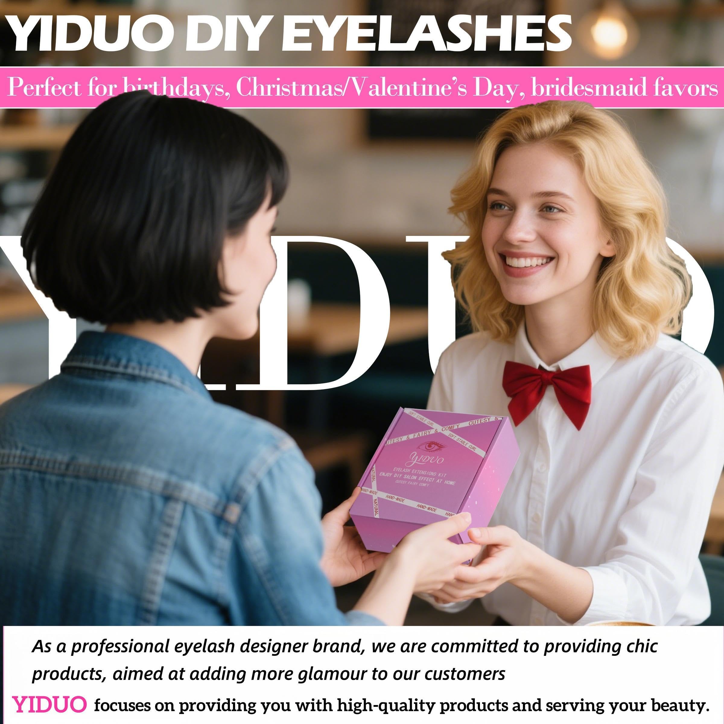 YIDUO Beginner-friendly kit makes at-home lash days doable with confidence.