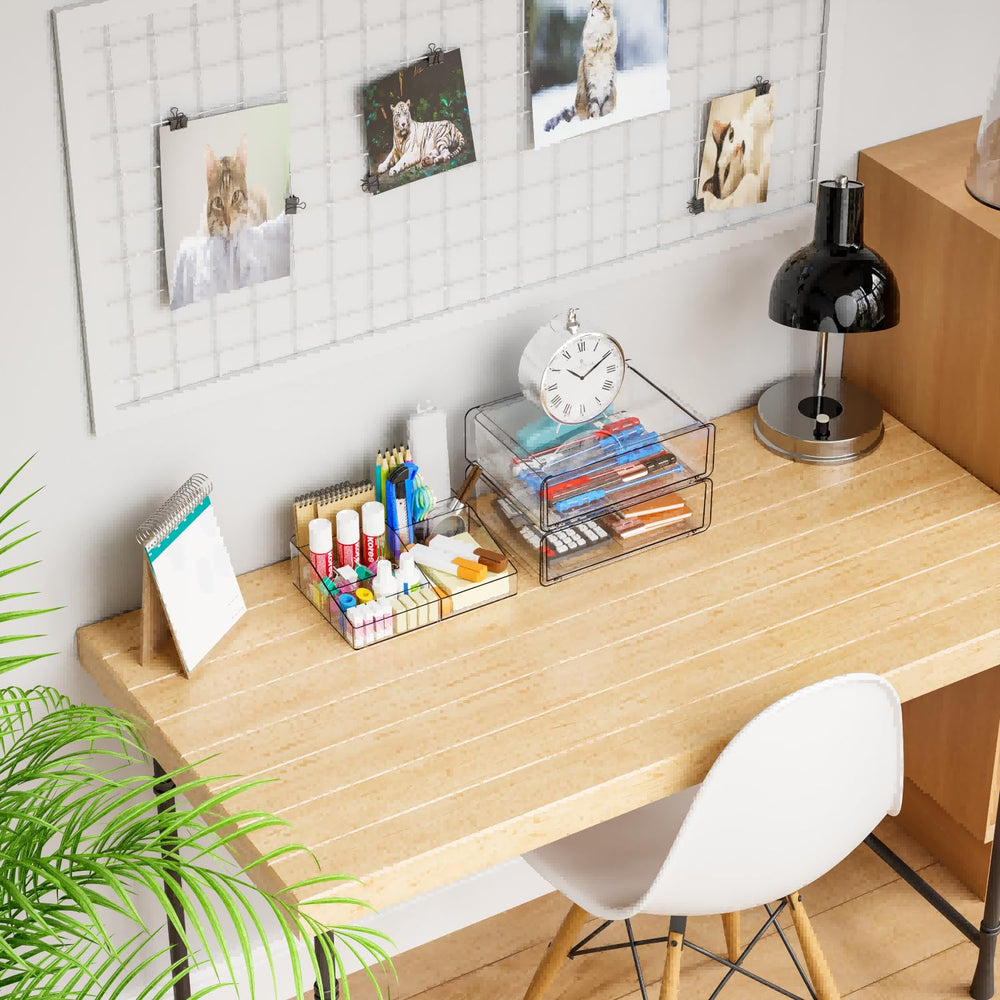 Yieach countertop dresser vanity placement fits on desks and vanities.