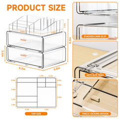 Yieach eight top compartments keep brushes lipsticks and palettes neatly separated and accessible.