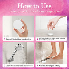 YiHaman mint shower steamer for cooling breath and clarity