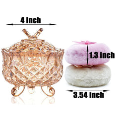 YILUSHENGHUA 3.5-inch soft-fluff puffs ideal for smooth powder application