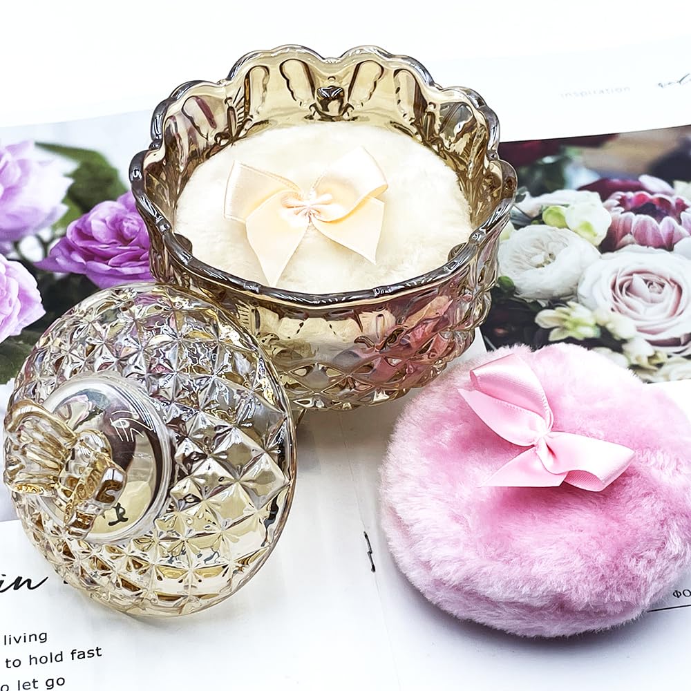 YILUSHENGHUA plush velvet puffs offering gentle touch for makeup setting