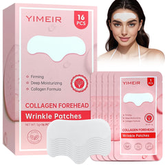 YIMEIR forehead wrinkle patches packaging — convenient at-home skincare solution