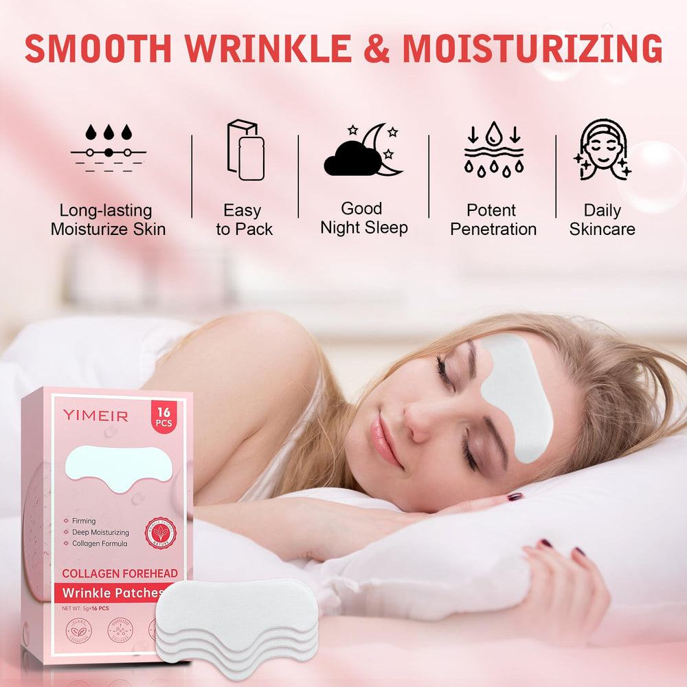 YIMEIR hydrolyzed collagen patches — botanical blend enhances skin hydration