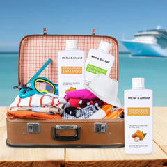 YINCL empty shampoo bottles leak-proof cap close-up highlighting secure seals prevent spills in luggage