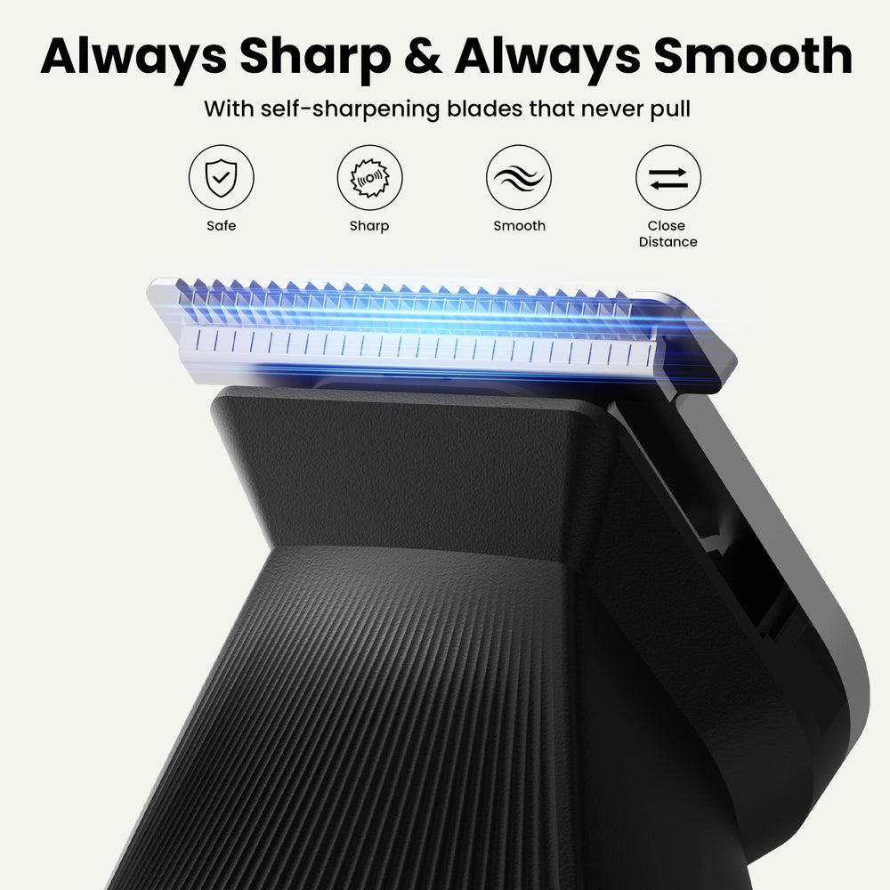 Yineel HC600 waterproof design enables shower-use trimming and easy cleaning