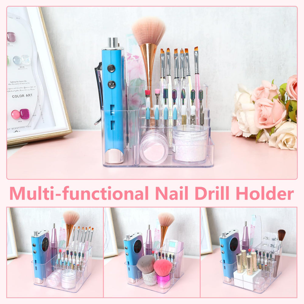 YINGJEE nail drill holder with thickened base for stable placement