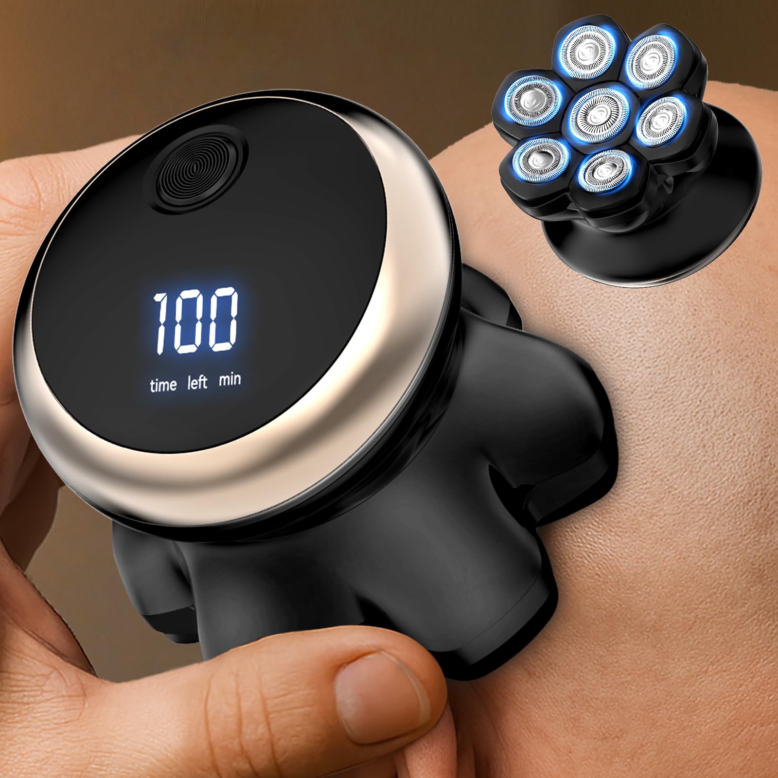 Yinicare detachable-head design simplifies cleansing under tap after use.