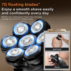 Yinicare upgraded magnetic head allows easy removal for thorough cleaning.
