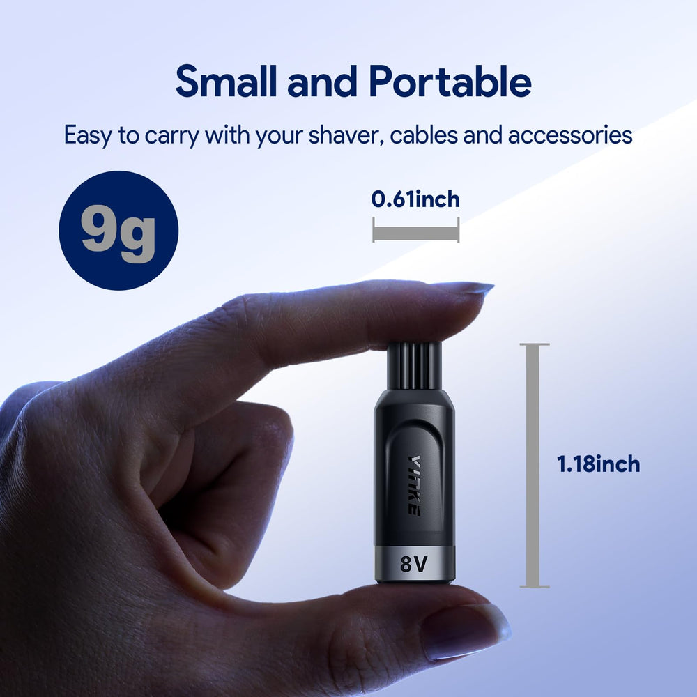 Yinke adapter USB-C port detail enabling flexible charging options