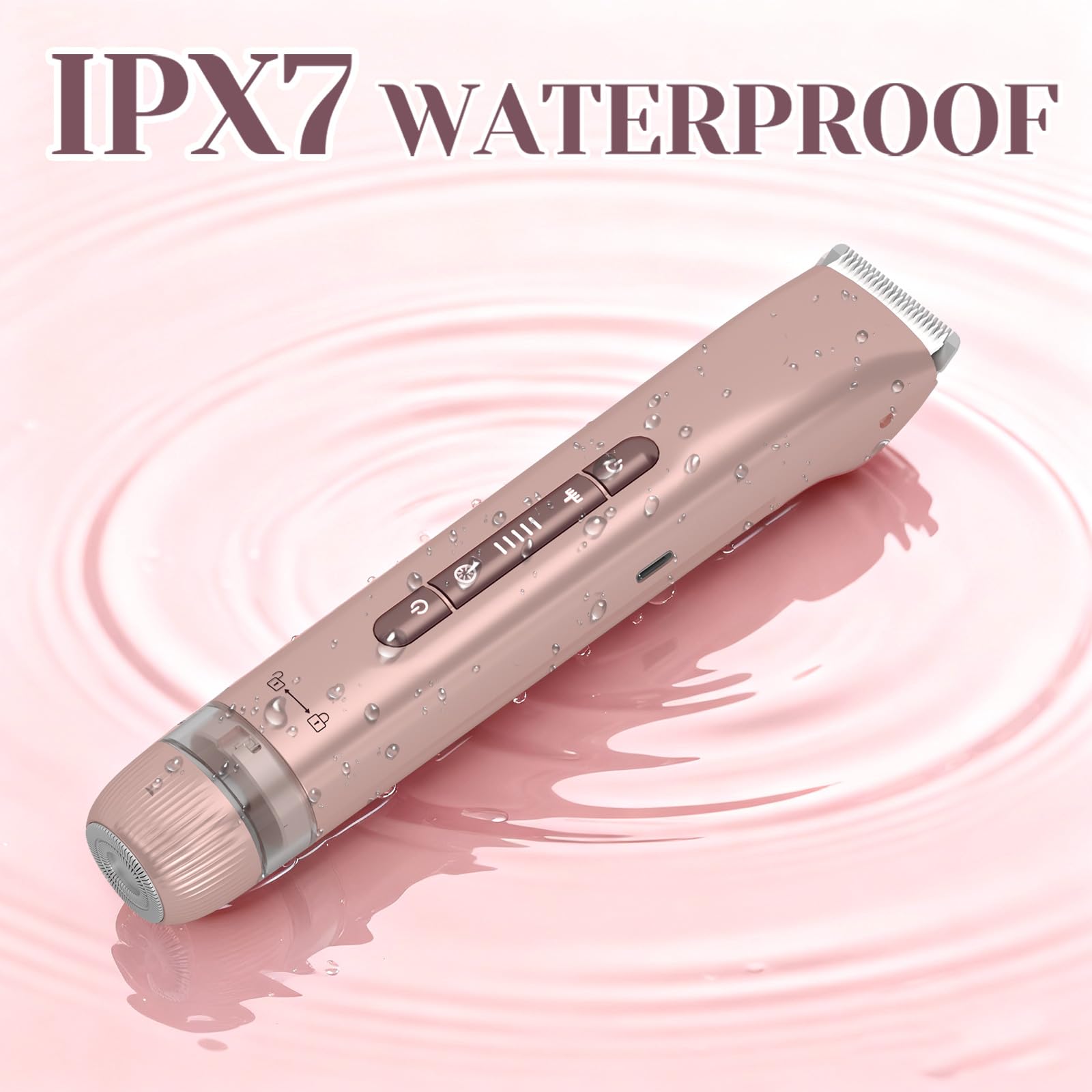 Yinowt bikini trimmer compact and giftable for on-the-go grooming