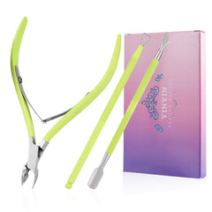 YINYIN professional cuticle trimmer green-nipper for precise cuticle removal