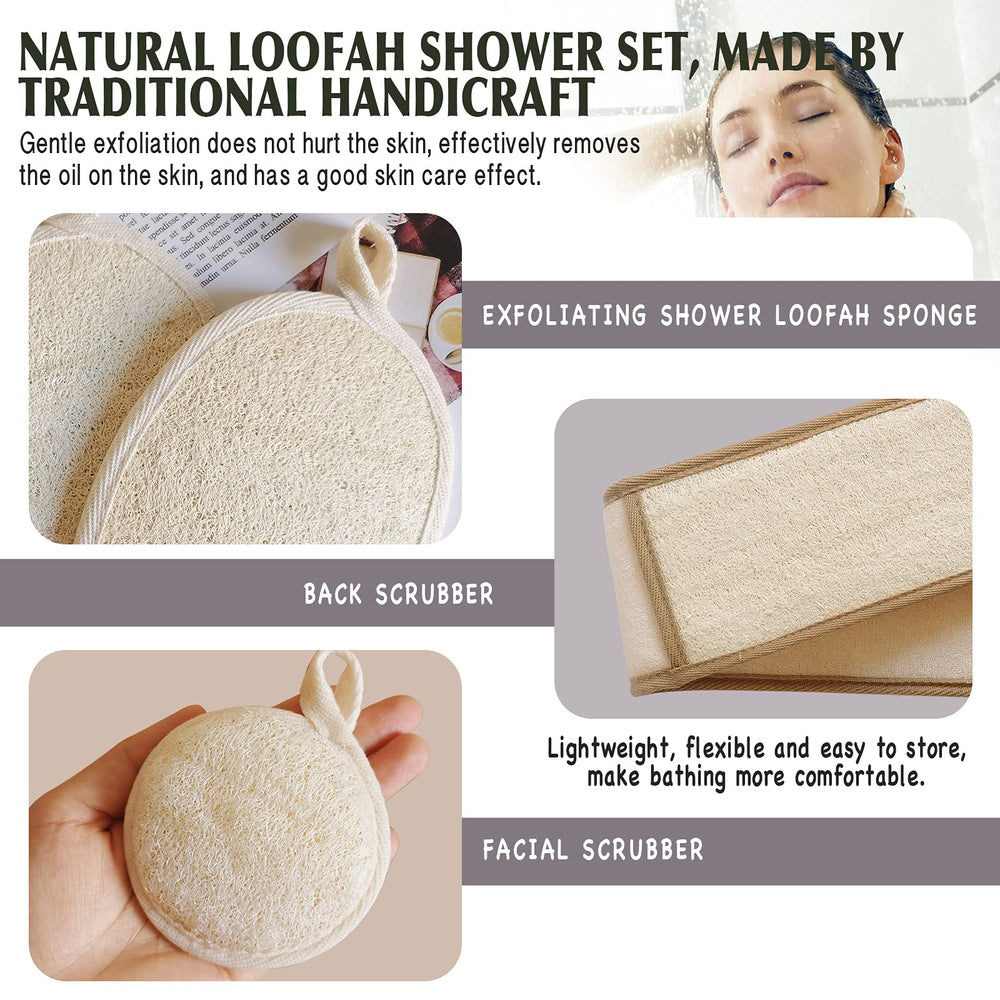 YIQINGJIE facial-scrubber-pad compact loofah for smooth facial cleansing.