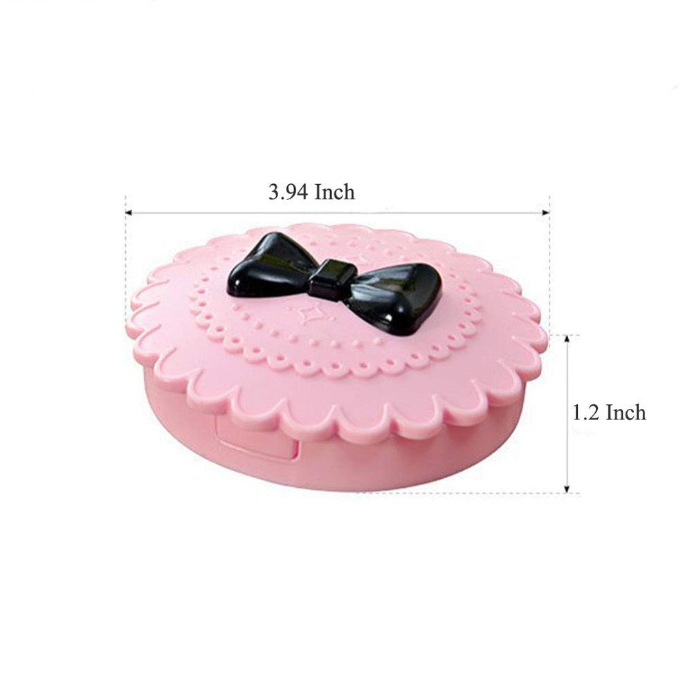 YiQiYi mirror compact vanity enables fast vanity checks on the go.