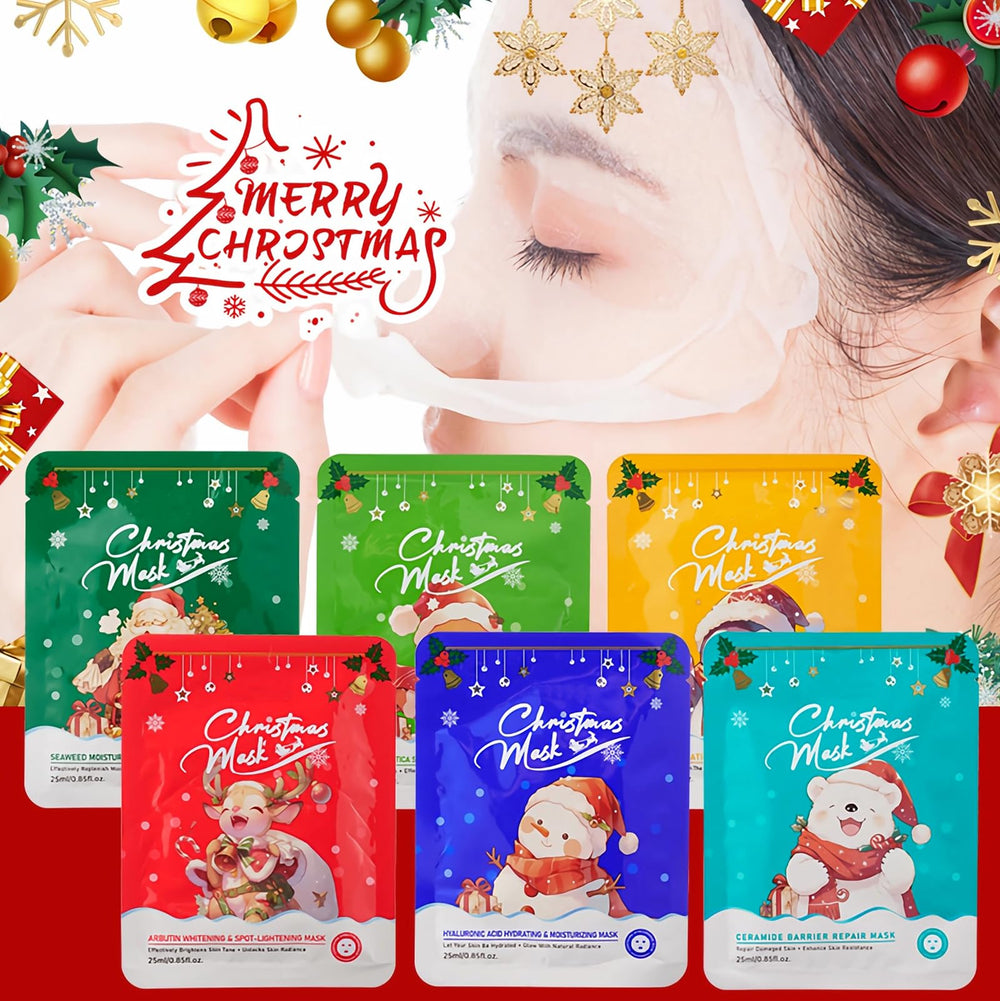 Yishifa facial masks presented as thoughtful gifts for Christmas celebrations.