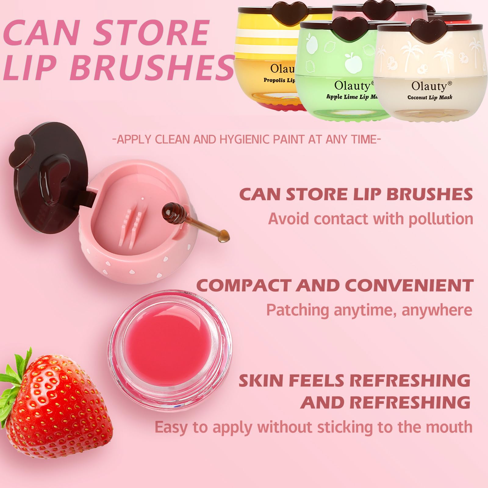 Yishifa grape flavor lip balm for conditioning and easy daily use