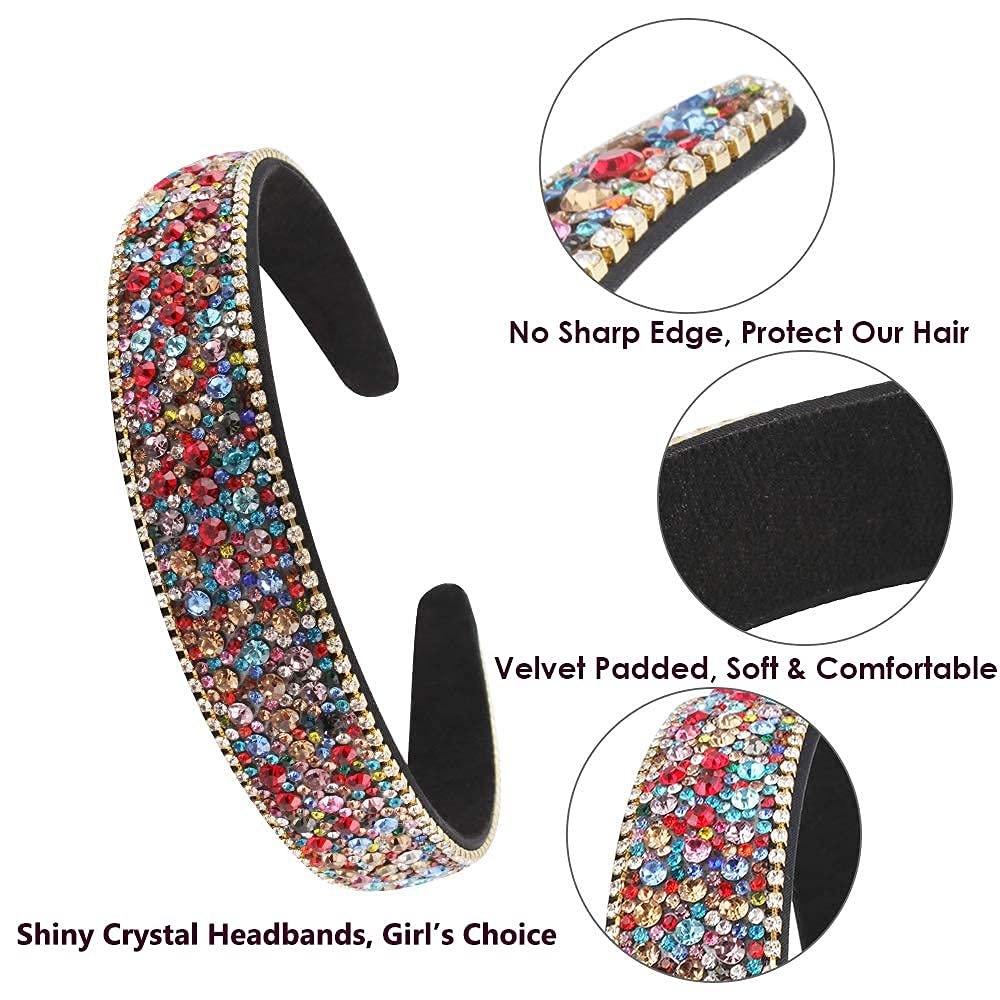 YISSION daily-wear glitter headband adds chic sparkle to casual outfits.