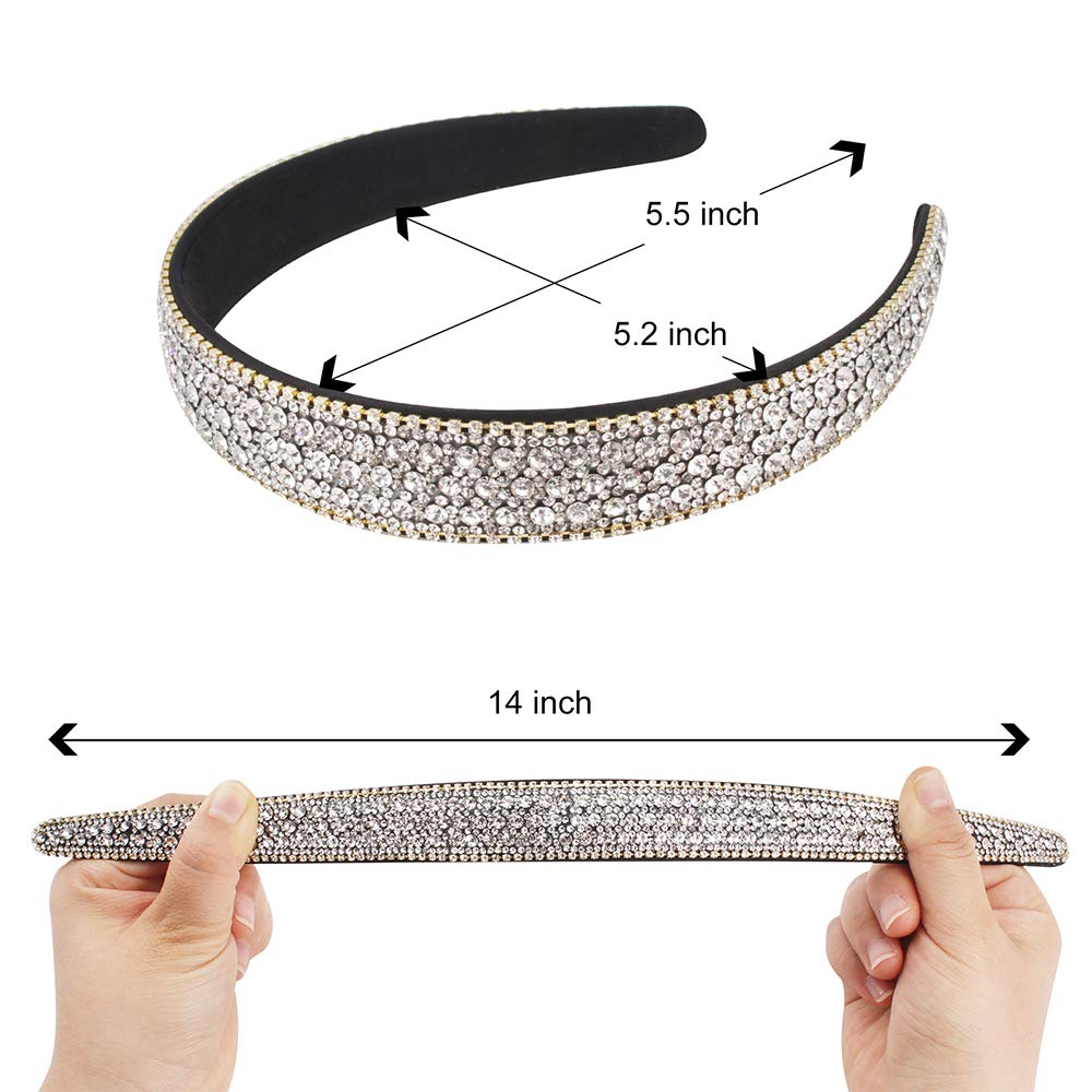 YISSION flexible-fit headband fits most heads with gentle, non-pinching comfort.