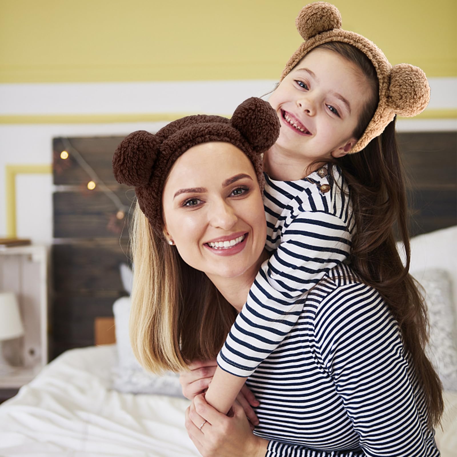 YISSION headband keeps hair away during washing, makeup, and skincare sessions