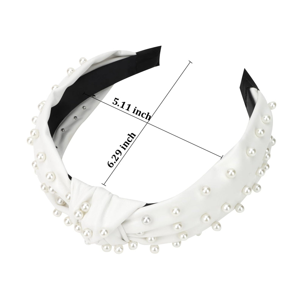YISSION pearl-knotted headband gift packaging ready for special occasions