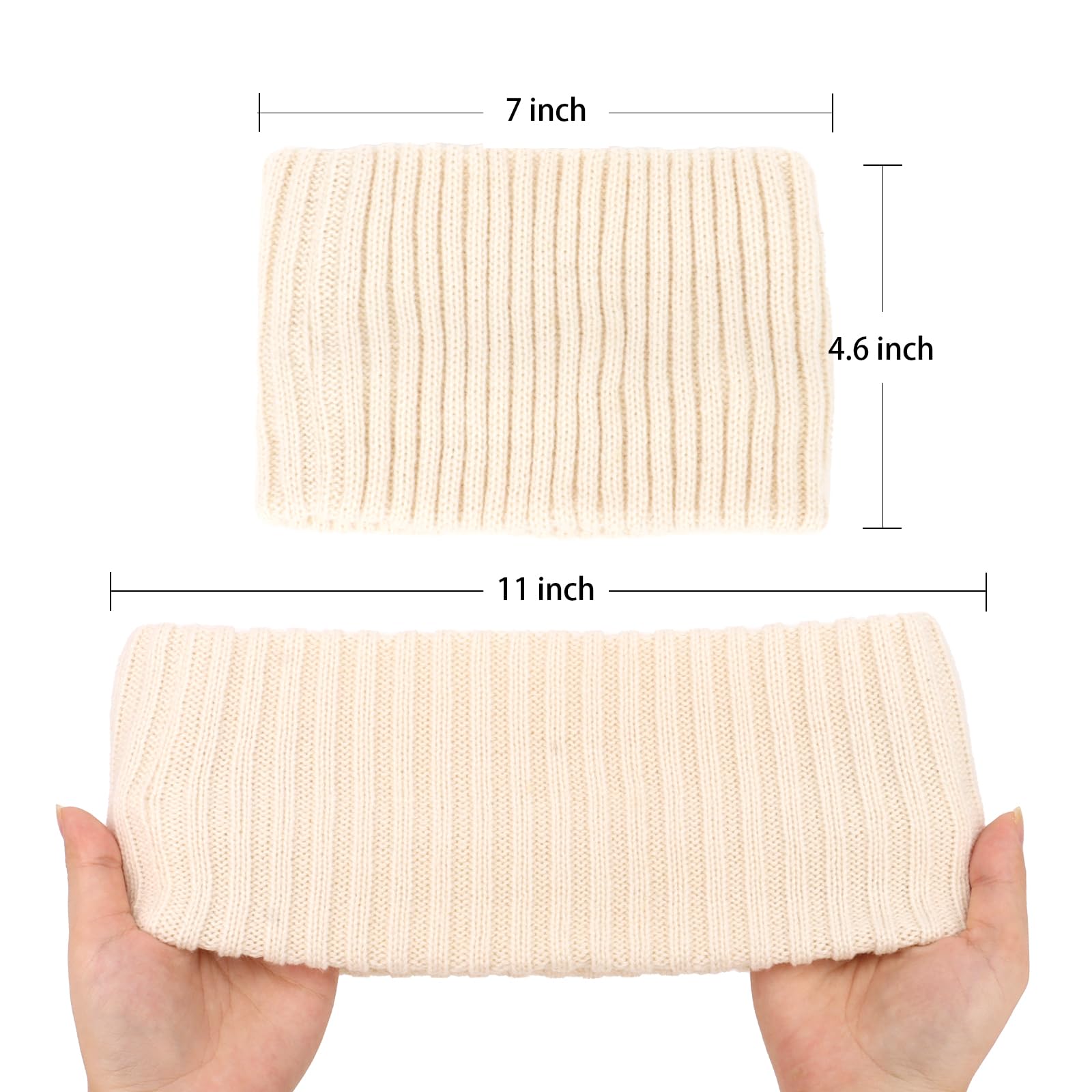 YISSION winter headbands with non-slip technology provide secure fit during activities.