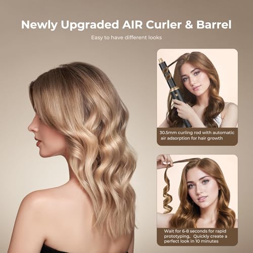 Yitrust 5in1 blow dryer brush side handle for ergonomic use