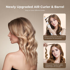 Yitrust detachable hot air curler attachments ready for versatile styling