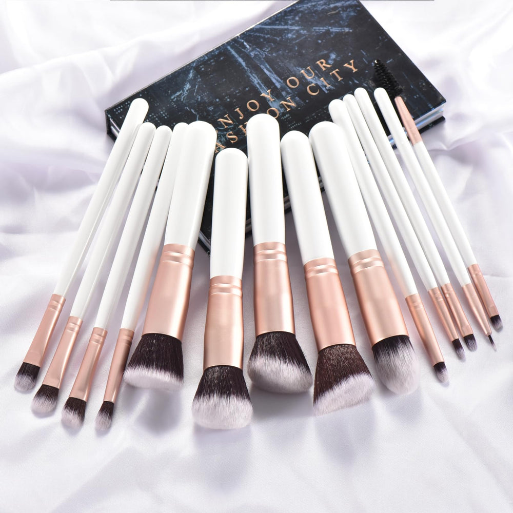 YJ-Anyue concealer brush flat-tapered for spot coverage and blending