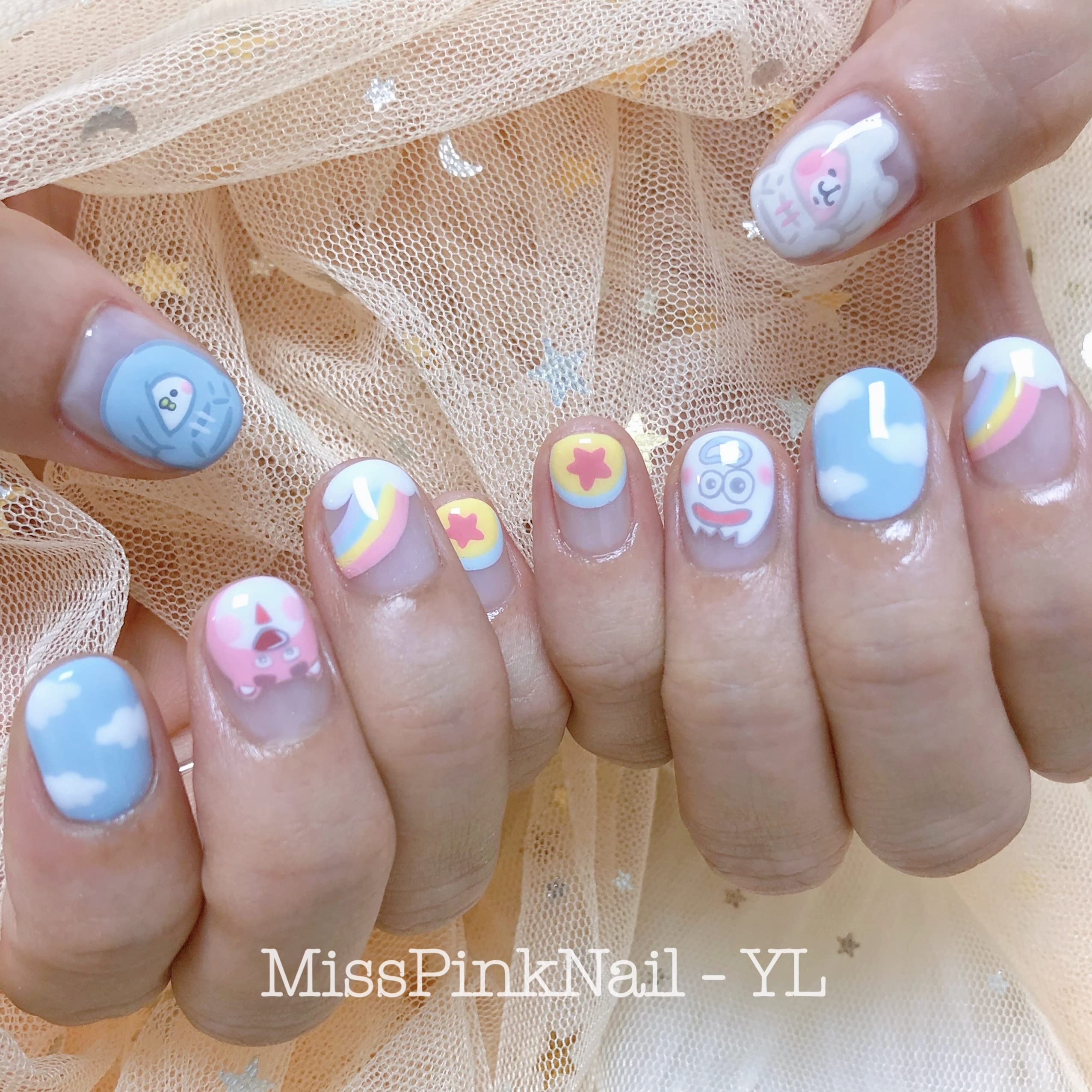 YJMyujimi Gel Palette 40 colors arranged for easy access and mixing.