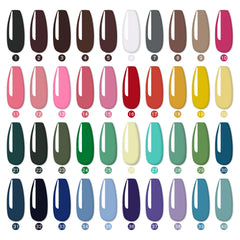 YJMyujimi Gel Palette gels stored in black tubes to minimize light exposure.