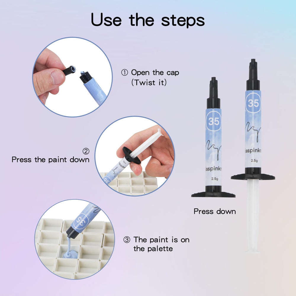 YJMyujimi Gel Palette magnets on tubs noted for secure handling and potential adjustment.