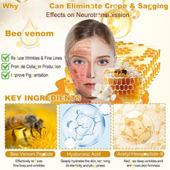 Ylahdent Bee Venom Cream jar with rich texture and firming benefits.