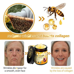 Ylahdent Bee Venom Cream detail closeup showing silky texture.