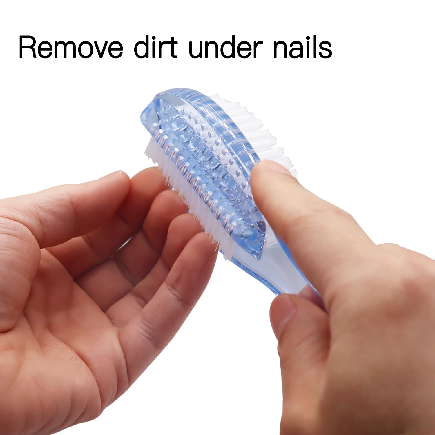Ylijxqc nail brush longer bristles side for hands and feet cleaning