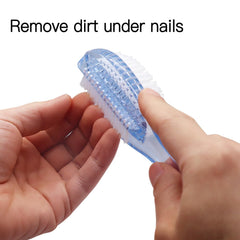 Ylijxqc nail brush longer bristles side for hands and feet cleaning