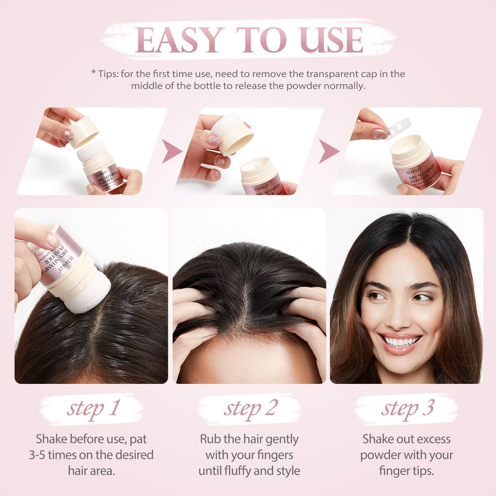YLNALO dry shampoo powder safe ingredients free from parabens