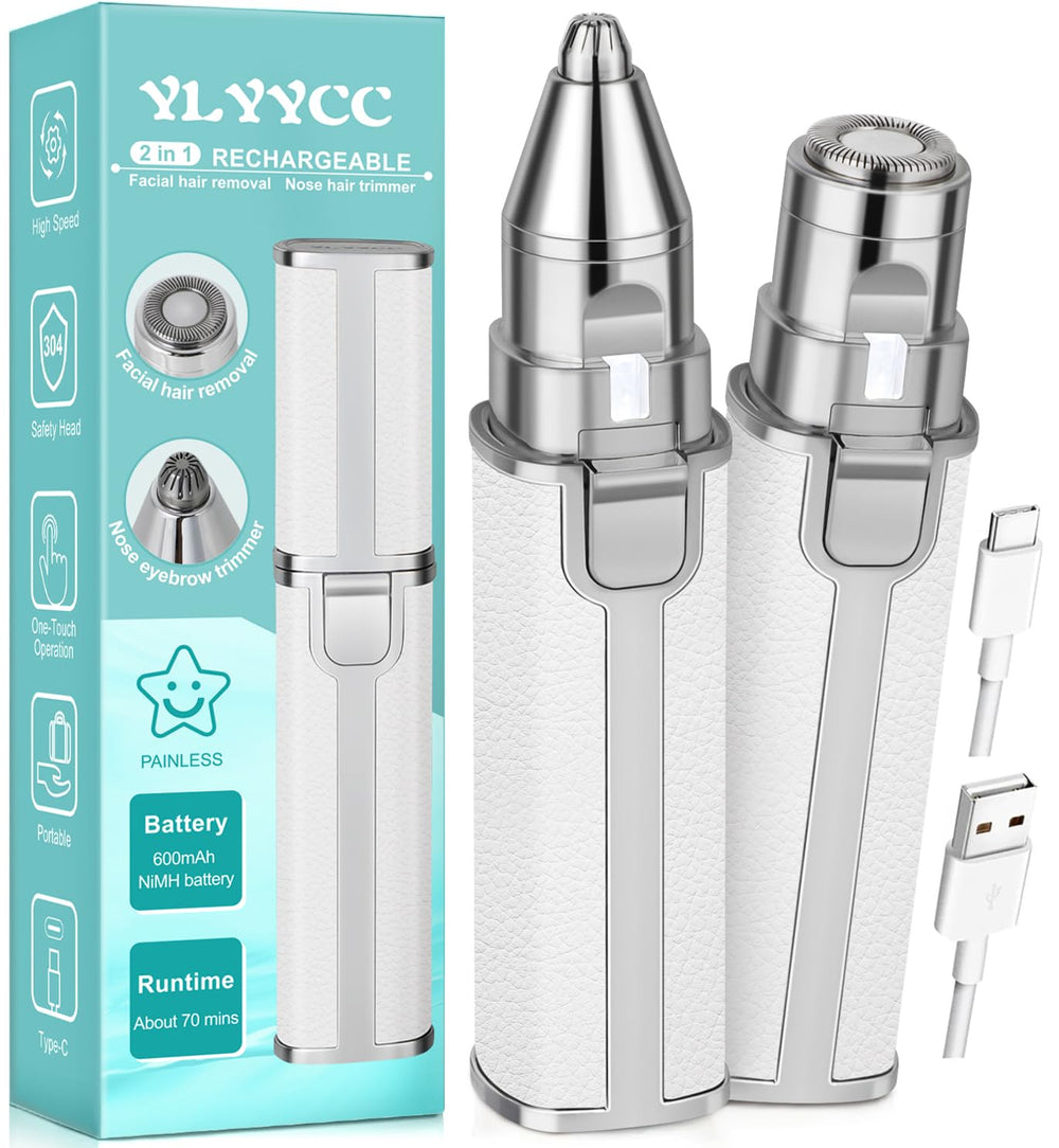 YLYYCC face hair removal groomer for a smooth complexion.