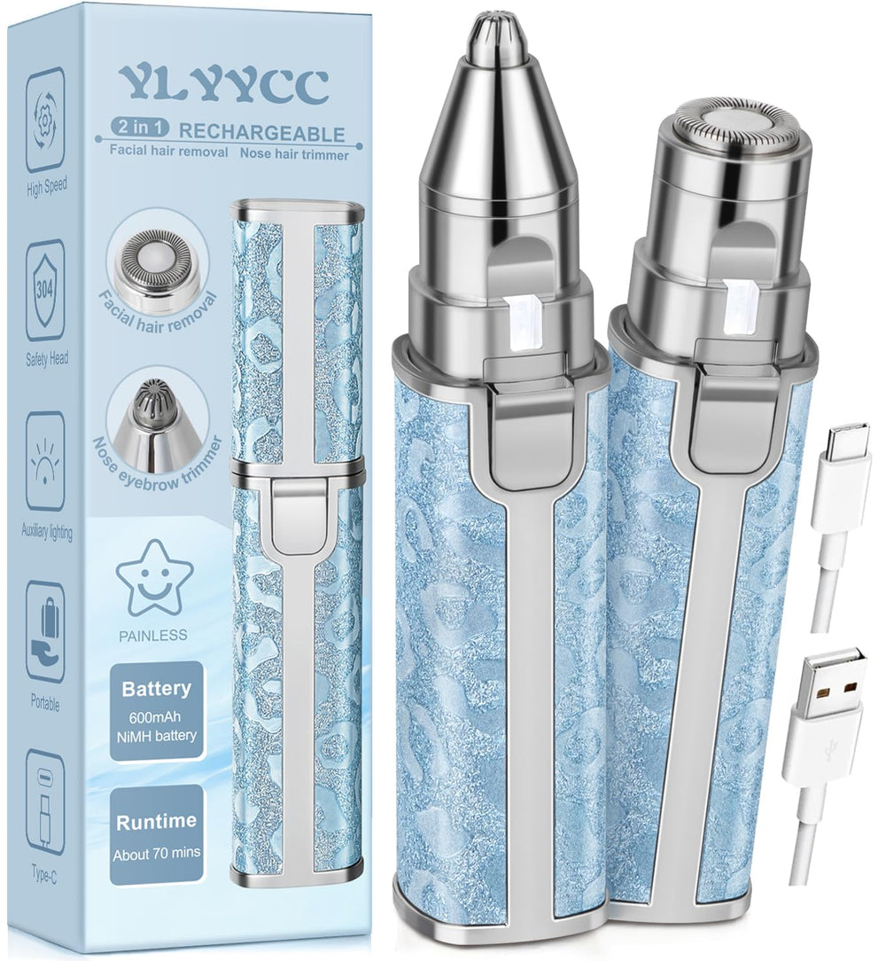 YLYYCC Facial Hair Trimmer nose precision tip enables discreet grooming