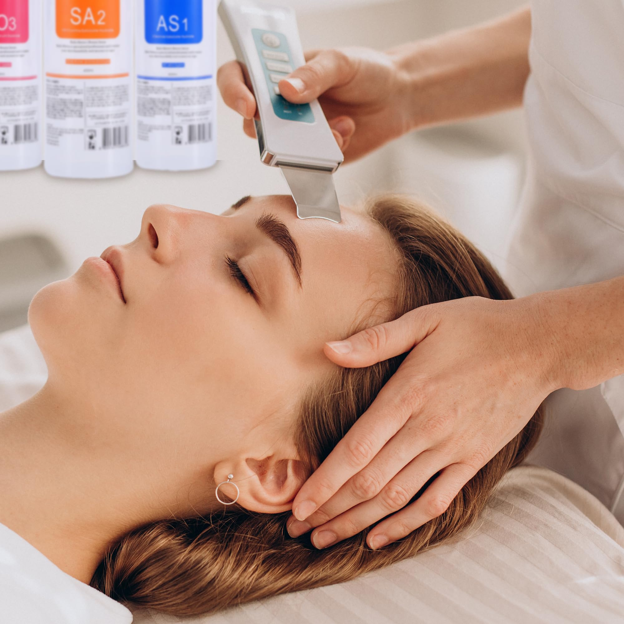 YMEYFAN AS1 normal skin exfoliation demonstrates gentle cleansing and lasting moisture