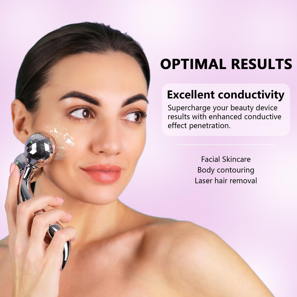 YMEYFAN conductive gel bottle label emphasizes premium formulation