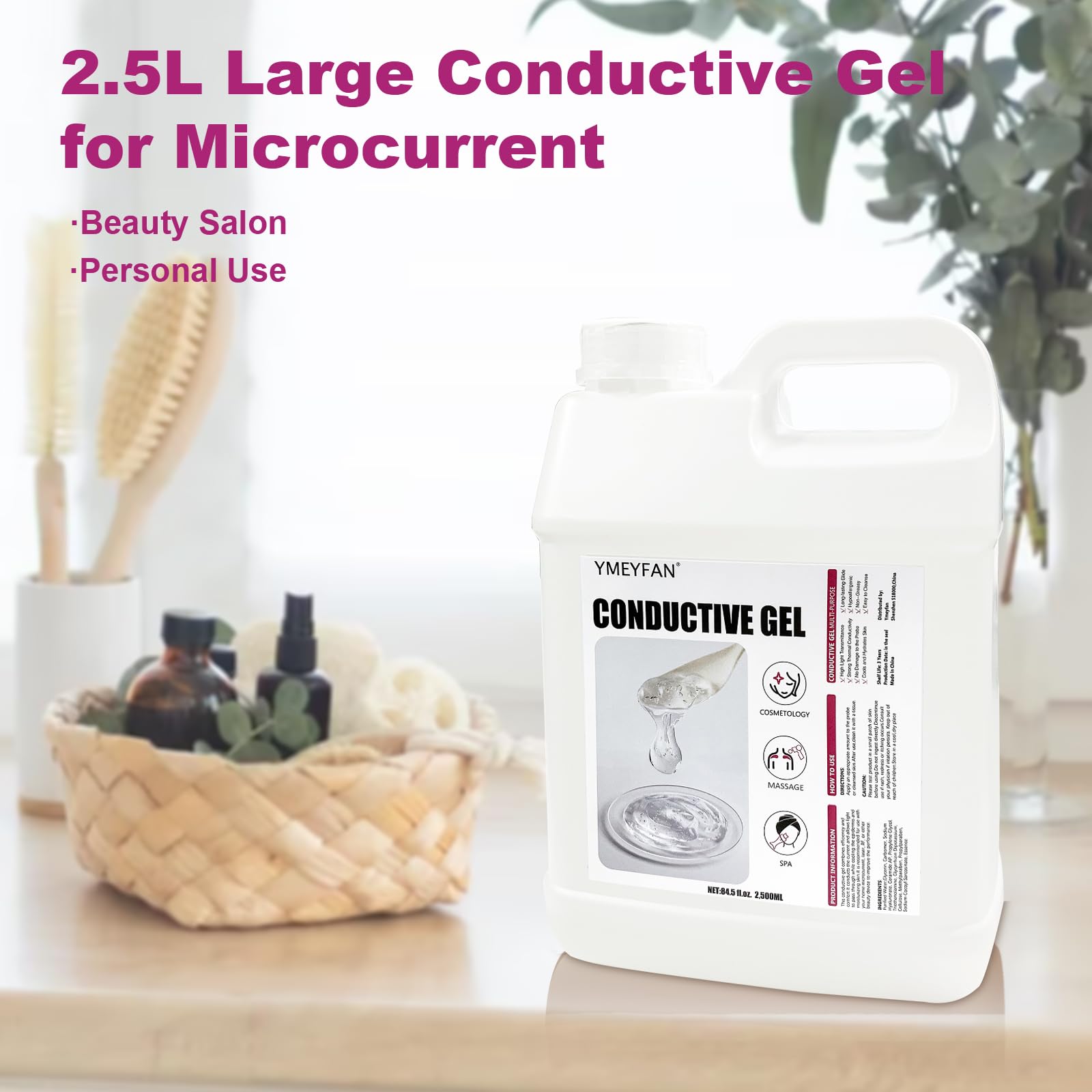 YMEYFAN large-capacity gel supports home and professional skincare