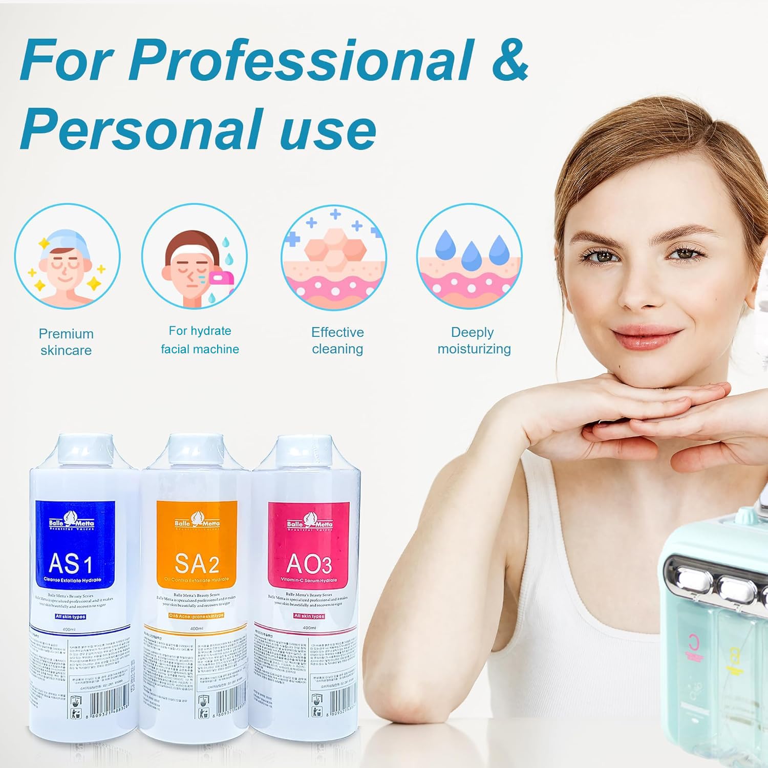 YMEYFAN SA2 oil-control cleansing highlights gentle exfoliation and strong cleansing power