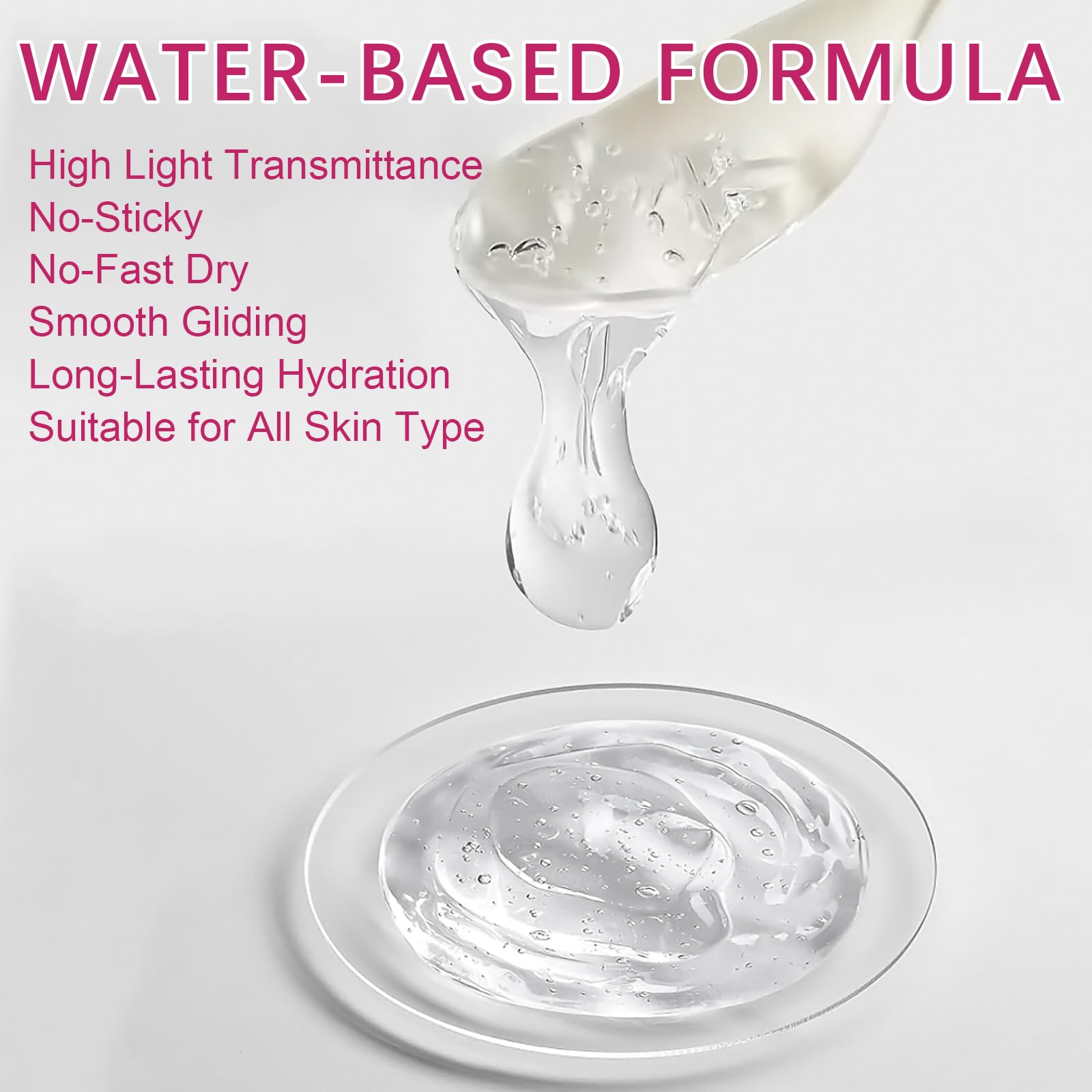 YMEYFAN gel texture highlights non-sticky slip and device fit