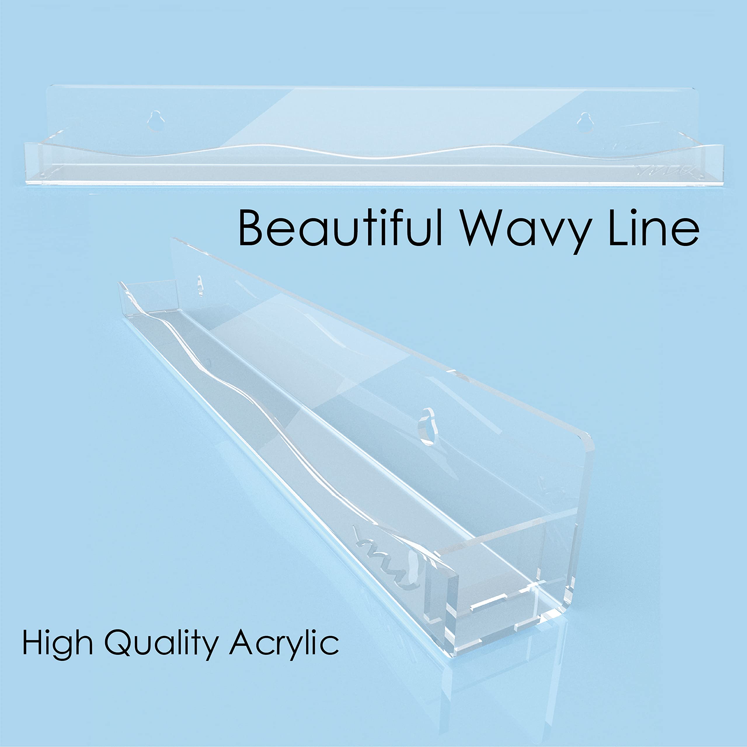 YMVV easy-install wall rack with modular shelves for flexible layouts