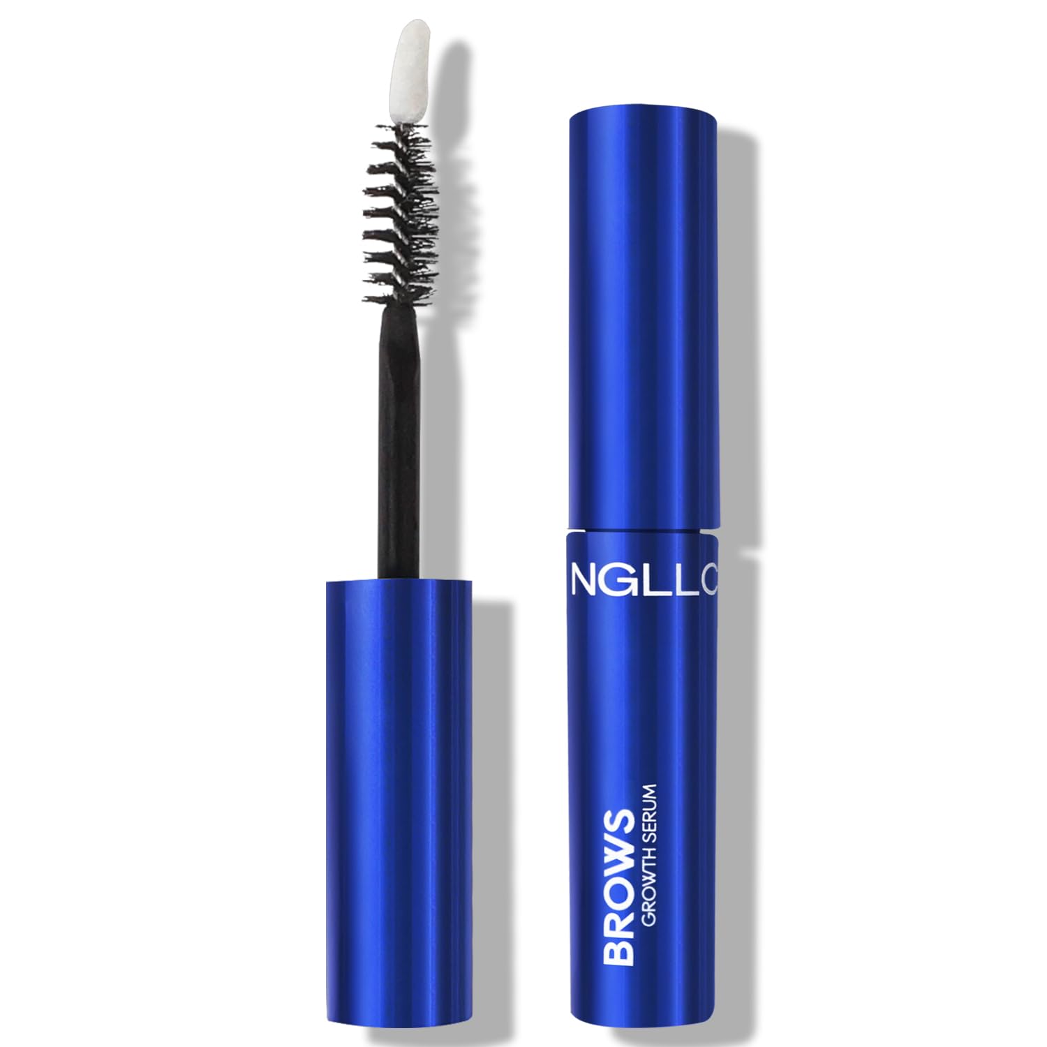 YNGLLC eyebrow growth serum packaging shows a compact 5ml bottle for daily use.