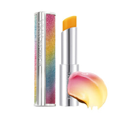 YNM Rainbow Honey Lip Balm close-up showing hydrating tint for natural finish